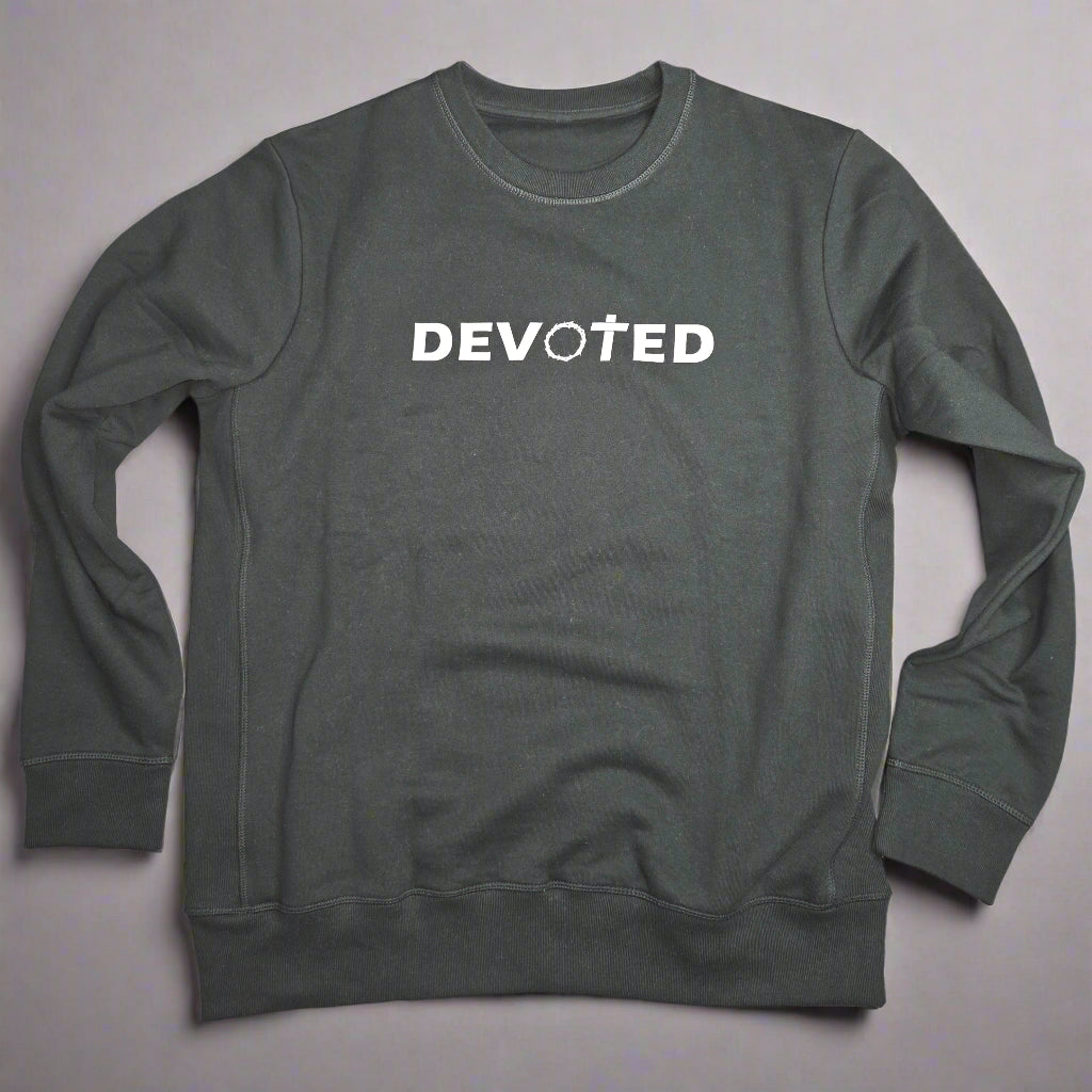 Crew Neck Sweatshirt (Black)