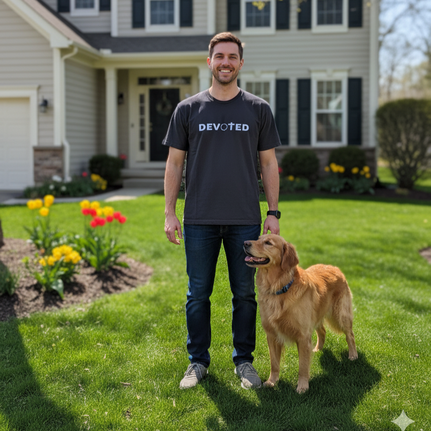 Men's Classic Heavy T-shirt (Black)