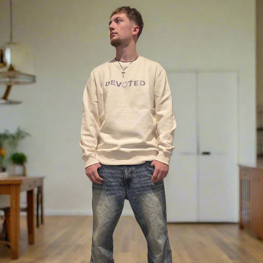 Crew Neck Sweatshirt (Natural)